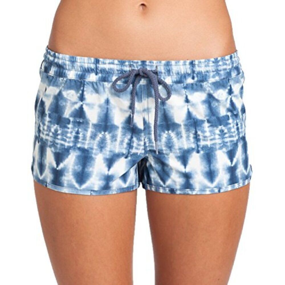 BILLABONG  indigo shibori  blue white tie dye board shorts medium